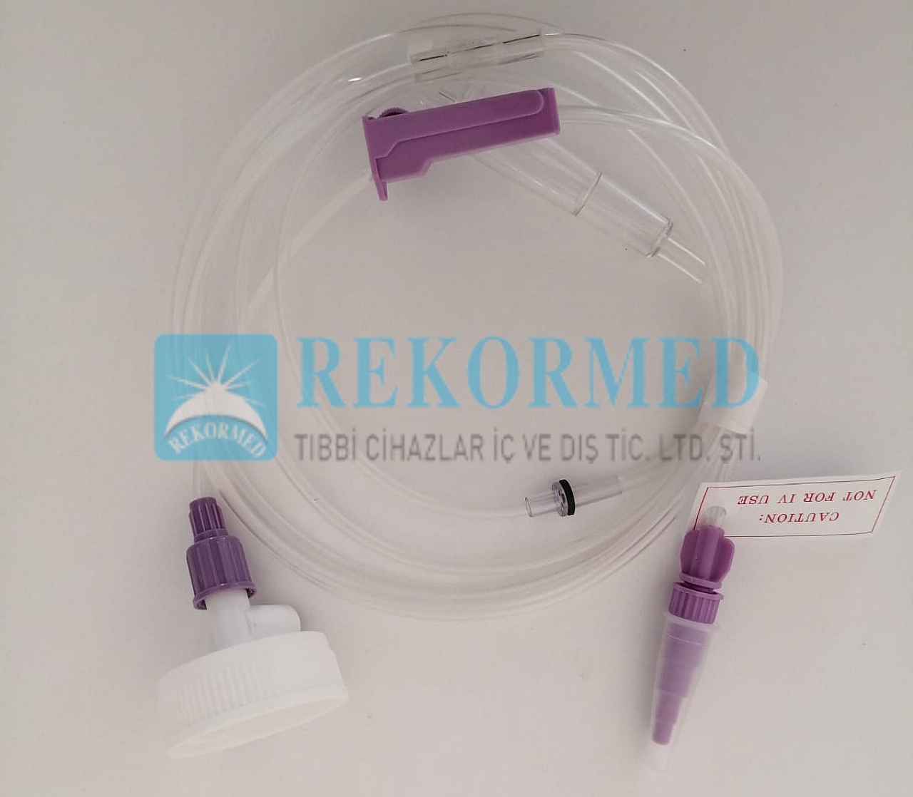 ENTERAL NUTRITION SET WITH BOTTLE LID